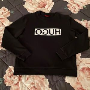 HUGO Reverse Logo Crew Sweatshirt